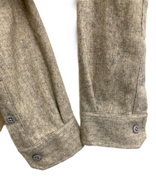 stussy（ステューシー）stussy (ステューシー) シャツジャケット ベージュ サイズ:Lの古着・服飾アイテム