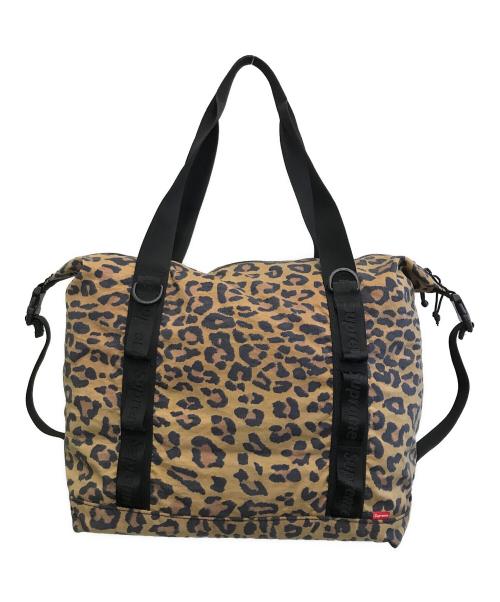 SUPREME（シュプリーム）SUPREME (シュプリーム) Leopard Zip Tote Bag ブラウンの古着・服飾アイテム