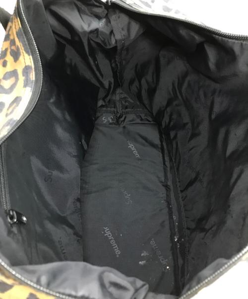 SUPREME（シュプリーム）SUPREME (シュプリーム) Leopard Zip Tote Bag ブラウンの古着・服飾アイテム