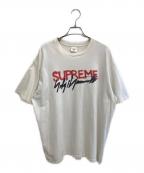 SUPREME×YOHJI YAMAMOTOシュプリーム×ヨウジヤマモト）の古着「Logo Tee」｜ホワイト