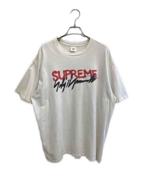SUPREME（シュプリーム）Supreme (シュプリーム) YOHJI YAMAMOTO (ヨウジヤマモト) Logo Tee ホワイト サイズ:XLの古着・服飾アイテム