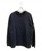 STONE ISLANDストーンアイランド）の古着「LIGHT SWEAT PO」｜ブラック