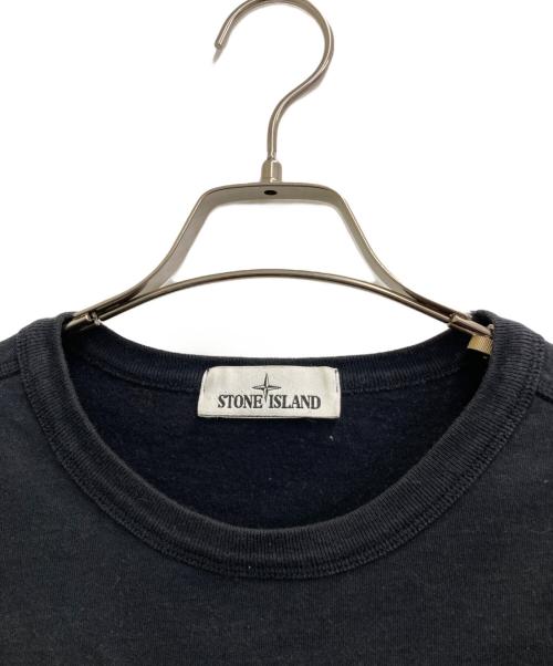 STONE ISLAND（ストーンアイランド）STONE ISLAND (ストーンアイランド) LIGHT SWEAT PO ブラック サイズ:Lの古着・服飾アイテム