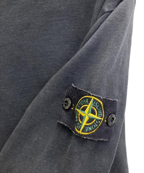 STONE ISLAND（ストーンアイランド）STONE ISLAND (ストーンアイランド) LIGHT SWEAT PO ブラック サイズ:Lの古着・服飾アイテム