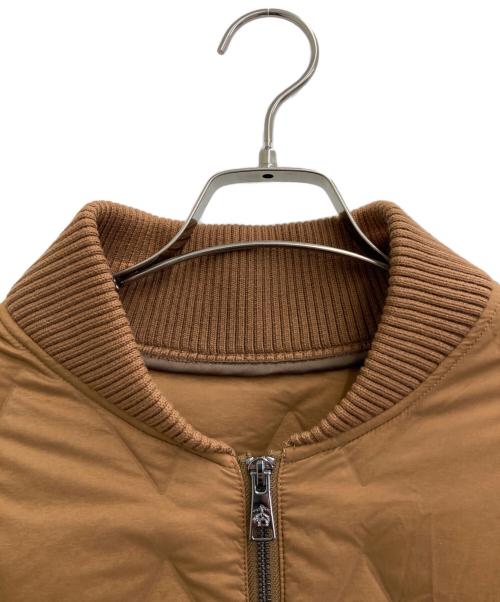 BROOKS BROTHERS（ブルックスブラザーズ）BROOKS BROTHERS (ブルックスブラザーズ) キルティングボマージャケット ブラウン サイズ:Lの古着・服飾アイテム