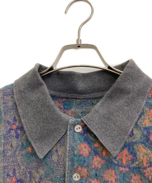 BRU NA BOINNE（ブルーナボイン）BRU NA BOINNE (ブルーナボイン) リヤンビッグポロ オリーブ サイズ:Mの古着・服飾アイテム