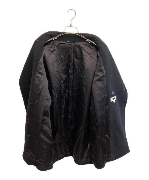 H BEAUTY&YOUTH（エイチ ビューティー&ユース）H BEAUTY&YOUTH (エイチ ビューティー&ユース) W/CASHMERE MLTN P-COAT ブラック サイズ:Mの古着・服飾アイテム