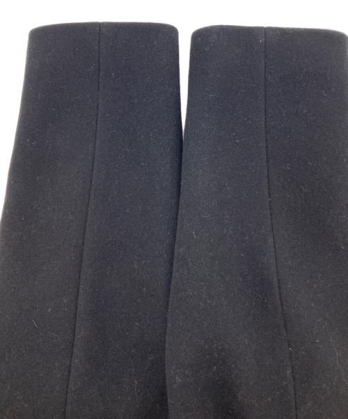 H BEAUTY&YOUTH（エイチ ビューティー&ユース）H BEAUTY&YOUTH (エイチ ビューティー&ユース) W/CASHMERE MLTN P-COAT ブラック サイズ:Mの古着・服飾アイテム