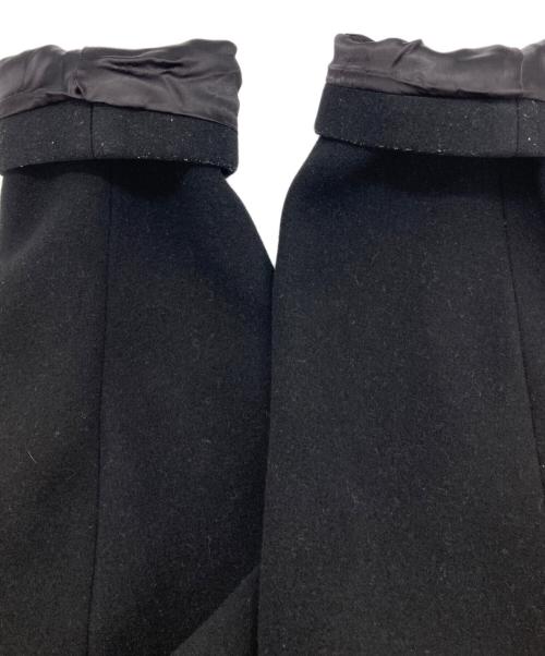 H BEAUTY&YOUTH（エイチ ビューティー&ユース）H BEAUTY&YOUTH (エイチ ビューティー&ユース) W/CASHMERE MLTN P-COAT ブラック サイズ:Mの古着・服飾アイテム