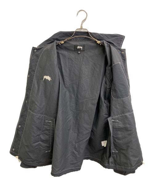 stussy（ステューシー）stussy (ステューシー) FOLSOM COACH JACKET ブラック サイズ:Lの古着・服飾アイテム