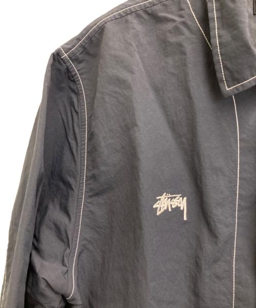 stussy（ステューシー）stussy (ステューシー) FOLSOM COACH JACKET ブラック サイズ:Lの古着・服飾アイテム