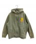 stussy（ステューシー）の古着「ジップパーカー」｜グリーン