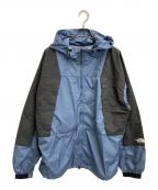 THE NORTHFACE PURPLELABEL×BEAMSザ・ノースフェイス パープルレーベル×ビームス）の古着「別注マウンテンパーカー」｜ブルー×ブラック