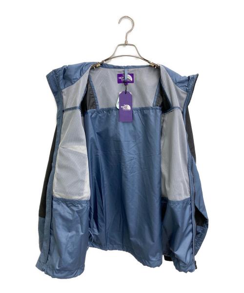 THE NORTHFACE PURPLELABEL（ザ・ノースフェイス パープルレーベル）THE NORTHFACE PURPLELABEL (ザ・ノースフェイス パープルレーベル) BEAMS (ビームス) 別注マウンテンパーカー ブルー×ブラック サイズ:L 未使用品の古着・服飾アイテム