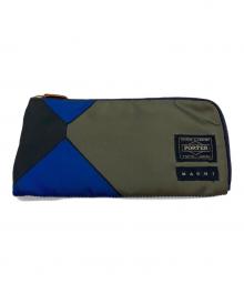 PORTER×MARNI（ポーター×マルニ）の古着「財布」｜オリーブ