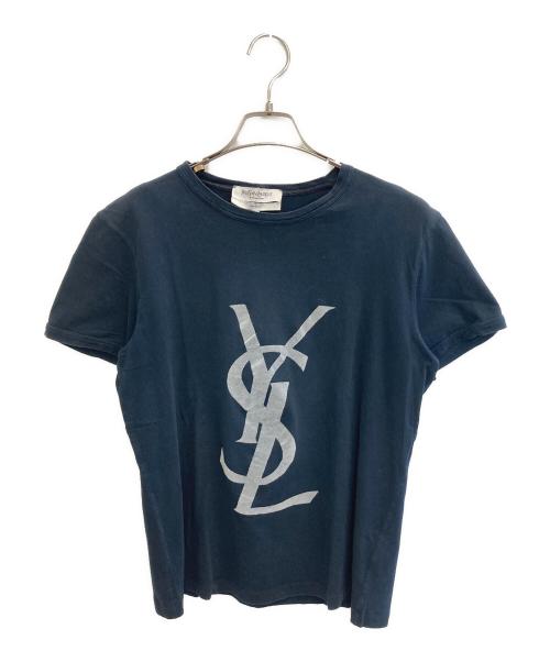 Yves Saint Laurent Rive Gauche（イヴ・サンローラン リヴ・ゴーシュ）Yves Saint Laurent Rive Gauche (イヴ・サンローラン リヴ・ゴーシュ) Tシャツ ブラック サイズ:Mの古着・服飾アイテム