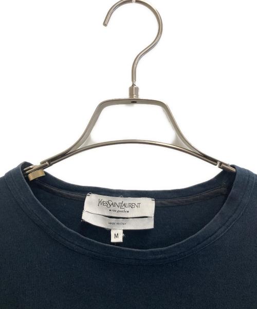 Yves Saint Laurent Rive Gauche（イヴ・サンローラン リヴ・ゴーシュ）Yves Saint Laurent Rive Gauche (イヴ・サンローラン リヴ・ゴーシュ) Tシャツ ブラック サイズ:Mの古着・服飾アイテム