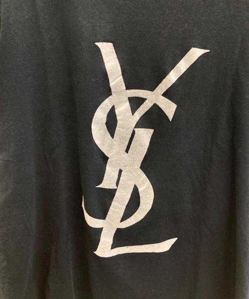 Yves Saint Laurent Rive Gauche（イヴ・サンローラン リヴ・ゴーシュ）Yves Saint Laurent Rive Gauche (イヴ・サンローラン リヴ・ゴーシュ) Tシャツ ブラック サイズ:Mの古着・服飾アイテム
