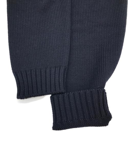 Zanone（ザノーネ）Zanone (ザノーネ) 5ゲージモックネックニット ネイビー サイズ:46の古着・服飾アイテム