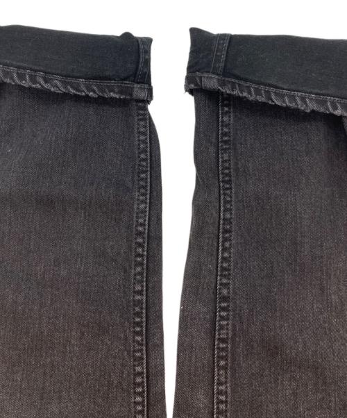 MINEDENIM（マインデニム）MINEDENIM (マインデニム) スキニーデニムパンツ ブラック サイズ:7の古着・服飾アイテム