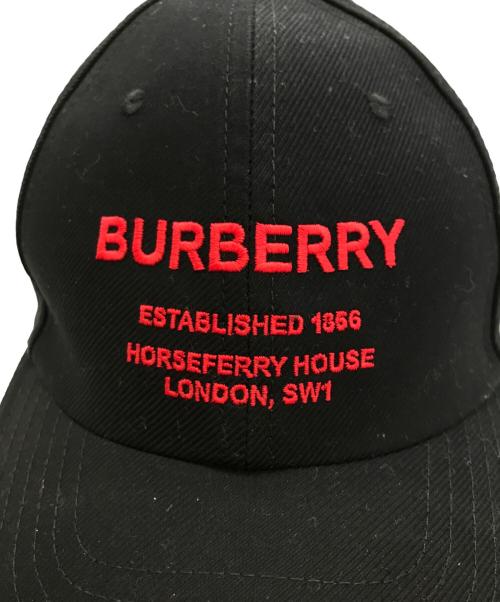 BURBERRY LONDON（バーバリーロンドン）BURBERRY LONDON (バーバリーロンドン) ベースボールキャップ ブラック サイズ:Lの古着・服飾アイテム