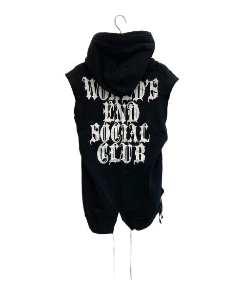 KMRII（ケムリ）KMRII (ケムリ) ノースリーブパーカー ブラック サイズ:Freeの古着・服飾アイテム