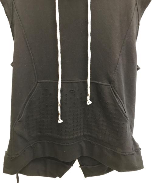 KMRII（ケムリ）KMRII (ケムリ) ノースリーブパーカー ブラック サイズ:Freeの古着・服飾アイテム