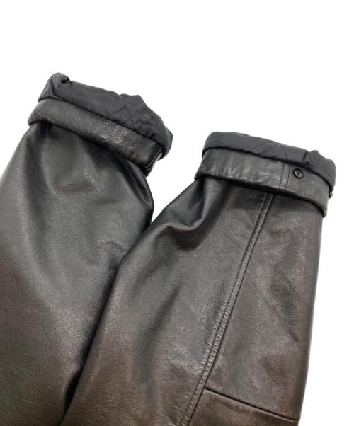 Timberland（ティンバーランド）Timberland (ティンバーランド) レザーコート ブラック サイズ:XXLの古着・服飾アイテム