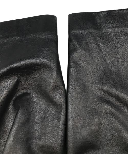 GIANNI VERSACE（ジャンニ・ヴェルサーチ）GIANNI VERSACE (ジャンニ・ヴェルサーチ) レザーコート ブラック サイズ:XXXLの古着・服飾アイテム