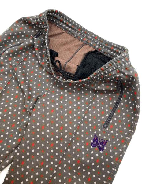 Needles（ニードルズ）Needles (ニードルズ) Track Pants Poly Jq グレー サイズ:Mの古着・服飾アイテム