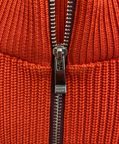 MAISON SPECIAL（メゾンスペシャル）MAISON SPECIAL (メゾンスペシャル) プライムオーバードライバーズニット オレンジ サイズ:1の古着・服飾アイテム