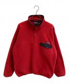Patagoniaパタゴニア）の古着「Synchilla Snap-T」｜レッド