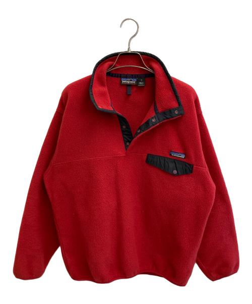 Patagonia（パタゴニア）Patagonia (パタゴニア) Synchilla Snap-T レッド サイズ:Mの古着・服飾アイテム
