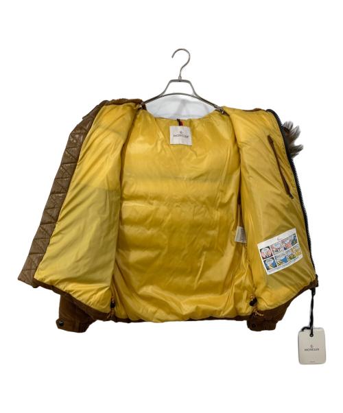 MONCLER（モンクレール）MONCLER (モンクレール) RIVAS GIUBBOTTO ブラウン サイズ:1の古着・服飾アイテム