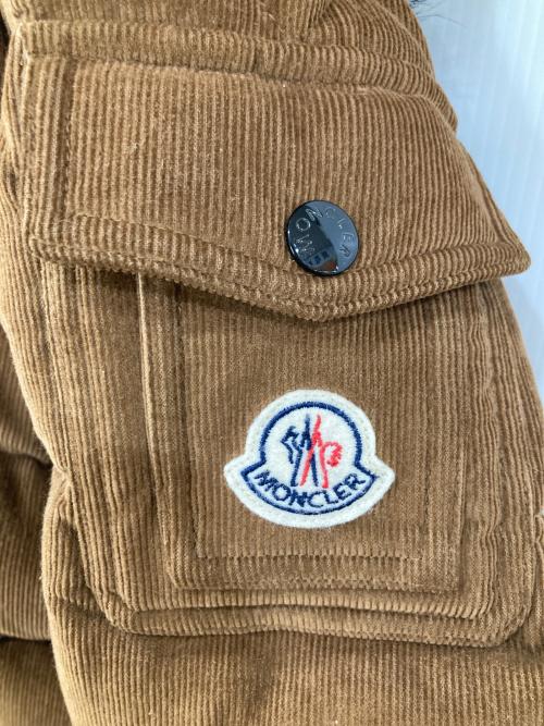 MONCLER（モンクレール）MONCLER (モンクレール) RIVAS GIUBBOTTO ブラウン サイズ:1の古着・服飾アイテム