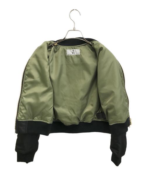 Curensology（カレンソロジー）Curensology (カレンソロジー) &RC コンパクトARMYブルゾン ブラック サイズ:Fの古着・服飾アイテム