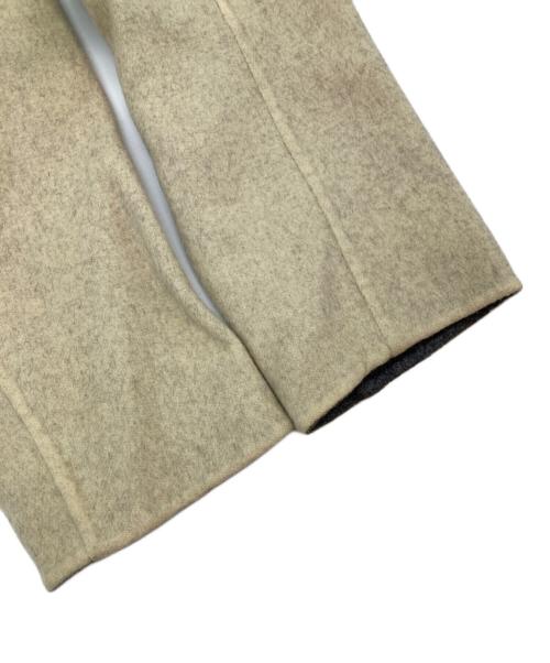 ENFOLD（エンフォルド）ENFOLD (エンフォルド) トップリバーノーカラーコート ベージュ サイズ:36の古着・服飾アイテム