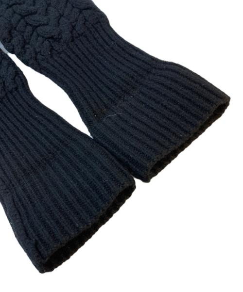 RALPH LAUREN（ラルフローレン）RALPH LAUREN (ラルフローレン) ジップアップニット ブラック サイズ:SIZE XXLの古着・服飾アイテム