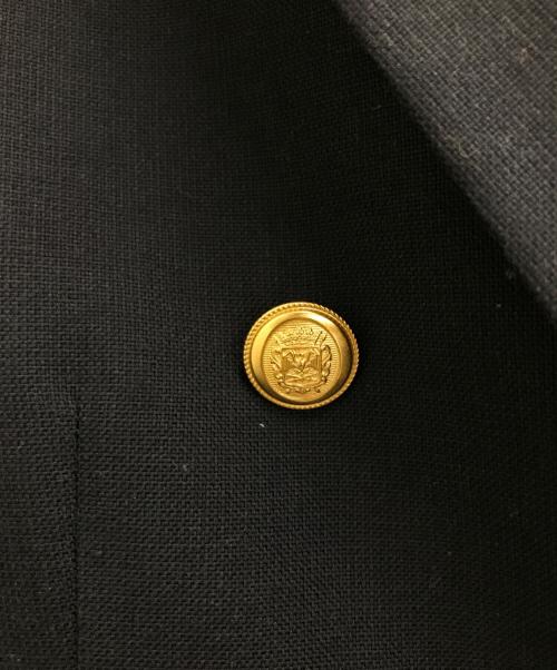 Spick and Span（スピック＆スパン）Spick and Span (スピックアンドスパン) ウール先染めダブルジャケット ネイビー サイズ:36の古着・服飾アイテム