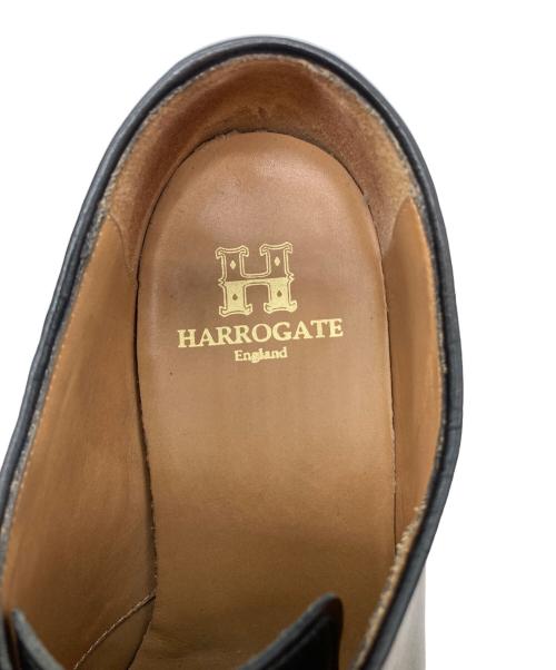 HARROGATE（ハロゲイト）HARROGATE (ハロゲイト) EDIFICE (エディフィス) HOLBORN プレーントウ ブラック サイズ:8の古着・服飾アイテム