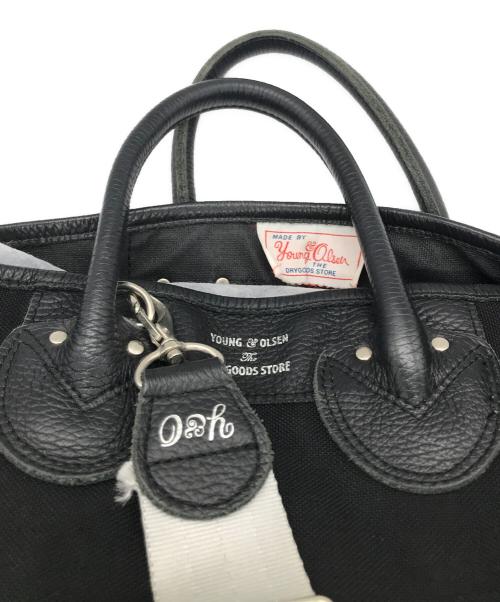 YOUNG & OLSEN The DRYGOODS STORE（ヤングアンドオルセン ザ ドライグッズストア）YOUNG & OLSEN The DRYGOODS STORE (ヤングアンドオルセン ザ ドライグッズストア) OUTDOOR (アウトドア) 2WAYバッグ ブラック サイズ:-の古着・服飾アイテム