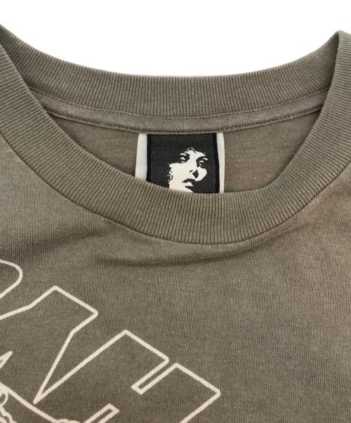 HG（エイチジー）HG (エイチジー) ブルドッグプリントカットソー レッド サイズ:SIZE Lの古着・服飾アイテム