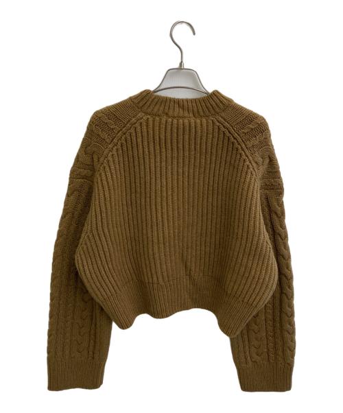 CECILIE BAHNSEN（セシリーバンセン）Cecilie Bahnsen (セシリーバンセン) VIBEKE JUMPER セーター ブラウン サイズ:M 未使用品の古着・服飾アイテム