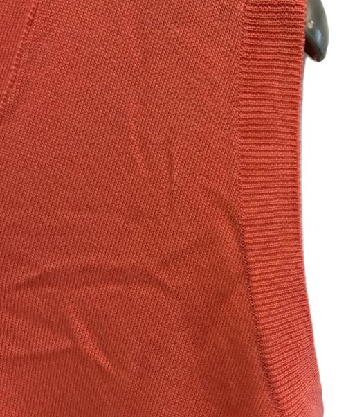 COMME des GARCONS SHIRT（コムデギャルソンシャツ）COMME des GARCONS SHIRT (コムデギャルソンシャツ) アシンメトリーニットベスト ピンク サイズ:Sの古着・服飾アイテム