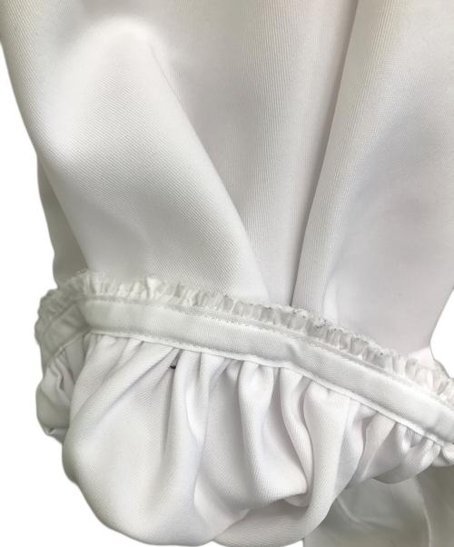 COMME des GARCONS HOMME PLUS（コムデギャルソンオムプリュス）COMME des GARCONS HOMME PLUS (コムデギャルソンオムプリュス) バルーン風変形サルエルショートパンツ ホワイト サイズ:XSの古着・服飾アイテム