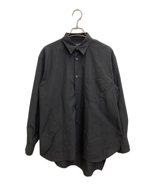 COMME des GARCONS HOMME PLUS（コムデギャルソンオムプリュス）COMME des GARCONS HOMME PLUS (コムデギャルソンオムプリュス) 変形シャツ ブラック サイズ:XSの古着・服飾アイテム