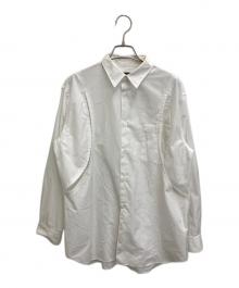 COMME des GARCONS HOMME PLUS（コムデギャルソンオムプリュス）の古着「変形シャツ」｜ホワイト
