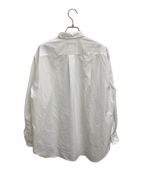 COMME des GARCONS HOMME PLUS（コムデギャルソンオムプリュス）COMME des GARCONS HOMME PLUS (コムデギャルソンオムプリュス) 変形シャツ ホワイト サイズ:XSの古着・服飾アイテム