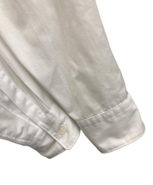 COMME des GARCONS HOMME PLUS（コムデギャルソンオムプリュス）COMME des GARCONS HOMME PLUS (コムデギャルソンオムプリュス) 変形シャツ ホワイト サイズ:XSの古着・服飾アイテム