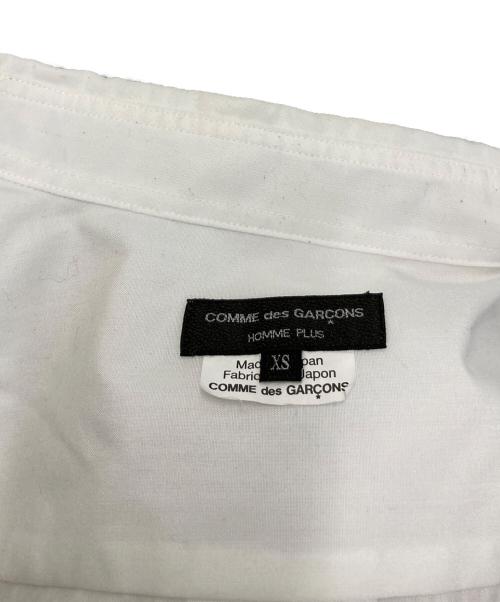 COMME des GARCONS HOMME PLUS（コムデギャルソンオムプリュス）COMME des GARCONS HOMME PLUS (コムデギャルソンオムプリュス) 変形シャツ ホワイト サイズ:XSの古着・服飾アイテム
